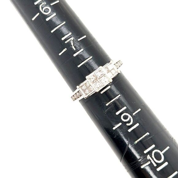 1 Carat Past, Present, Future 14k Diamond Ring - Picture 8 of 9